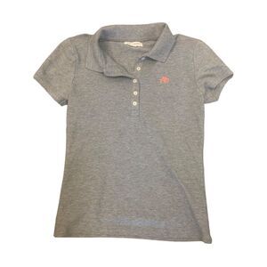 Aeropostale girls's size medium grey A87 polo. Excellent condition!